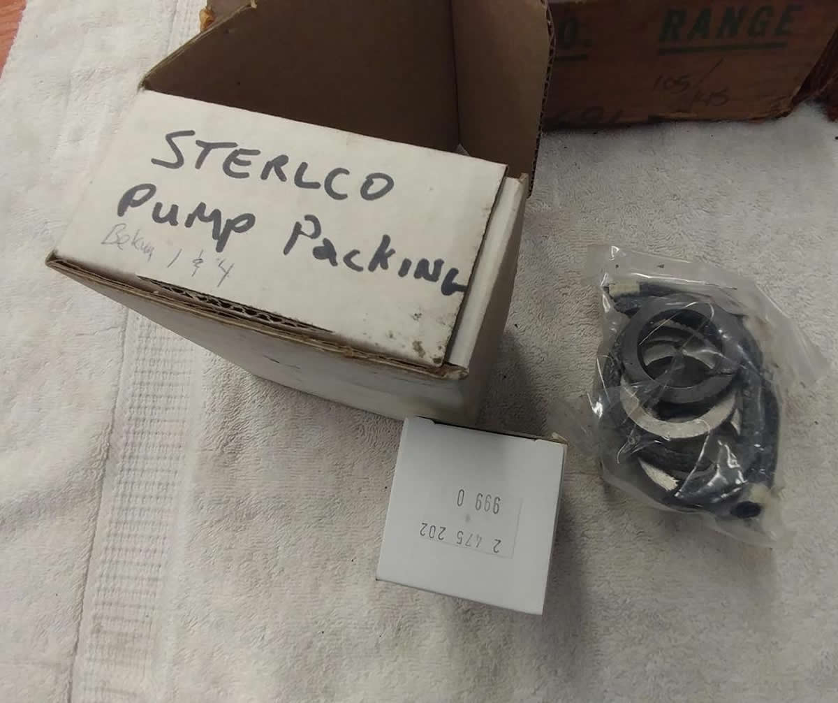 Sterlco oil cooler parts